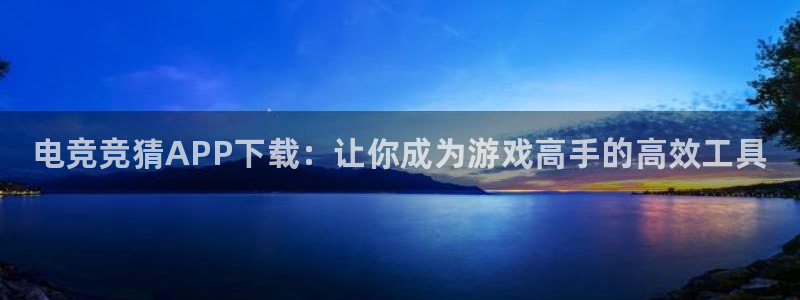 乐鱼电竞app下载
